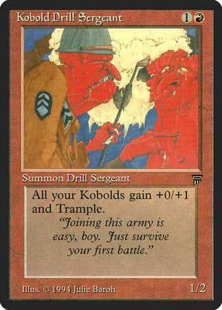 Kobold Drill Sergeant [Legends] | Gate City Games LLC