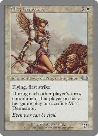 Miss Demeanor [Unglued] | Gate City Games LLC