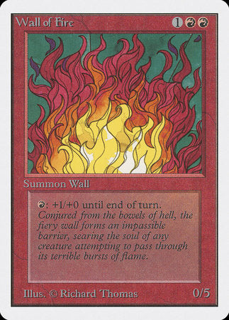 Wall of Fire [Unlimited Edition] | Gate City Games LLC