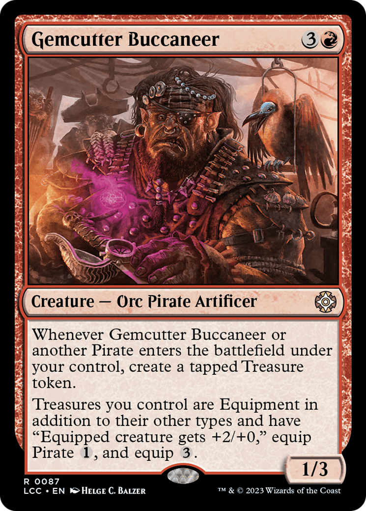 Gemcutter Buccaneer [The Lost Caverns of Ixalan Commander] | Gate City Games LLC