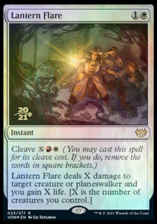 Lantern Flare [Innistrad: Crimson Vow Prerelease Promos] | Gate City Games LLC