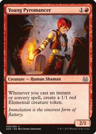 Young Pyromancer [Duel Decks: Mind vs. Might] | Gate City Games LLC