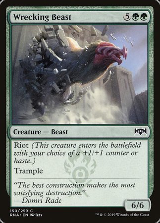 Wrecking Beast [Ravnica Allegiance] | Gate City Games LLC