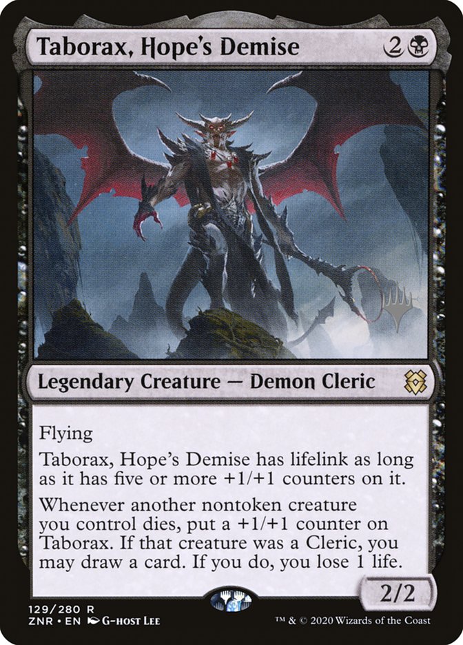 Taborax, Hope's Demise (Promo Pack) [Zendikar Rising Promos] | Gate City Games LLC