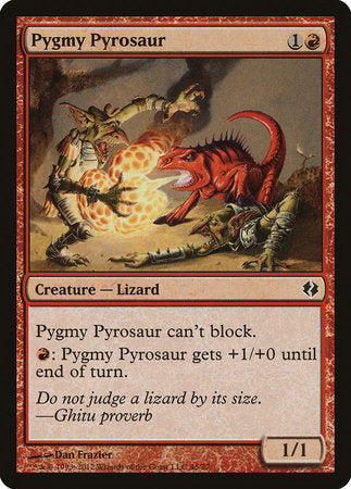 Pygmy Pyrosaur [Duel Decks: Venser vs. Koth] | Gate City Games LLC