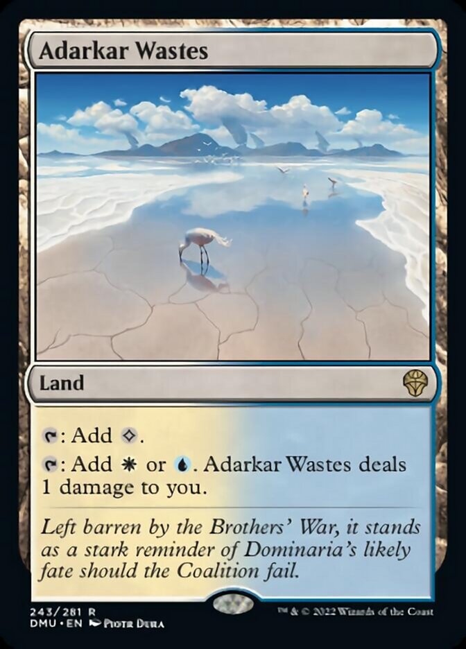 Adarkar Wastes [Dominaria United] | Gate City Games LLC