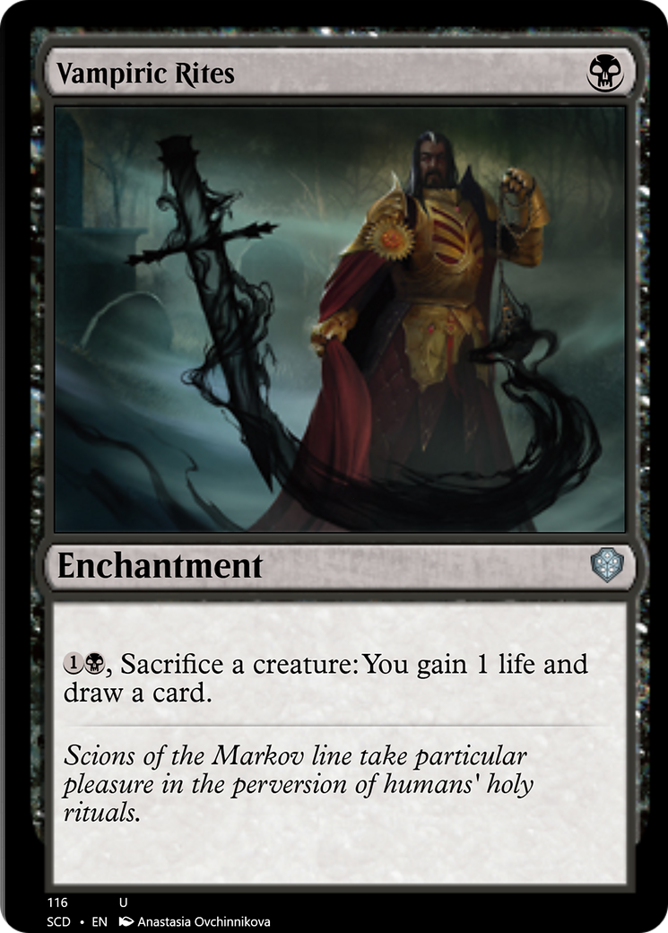 Vampiric Rites [Starter Commander Decks] | Gate City Games LLC