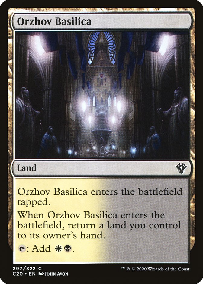 Orzhov Basilica [Commander 2020] | Gate City Games LLC