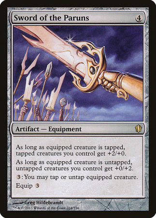 Sword of the Paruns [Commander 2013] | Gate City Games LLC