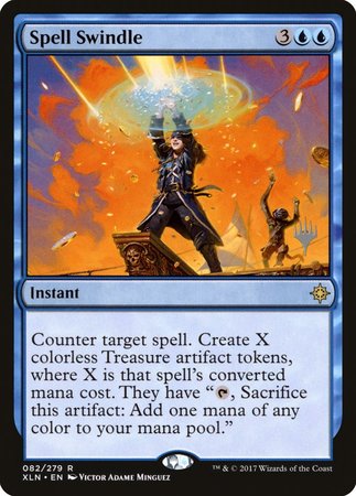 Spell Swindle [Ixalan Promos] | Gate City Games LLC