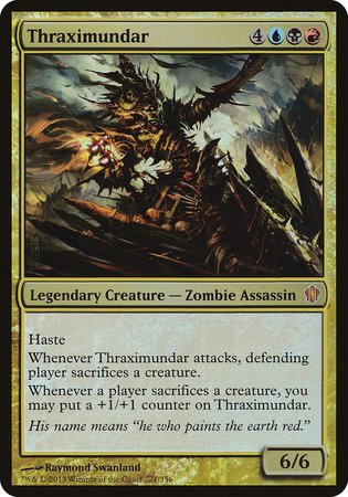 Thraximundar (Commander 2013) [Commander 2013 Oversized] | Gate City Games LLC