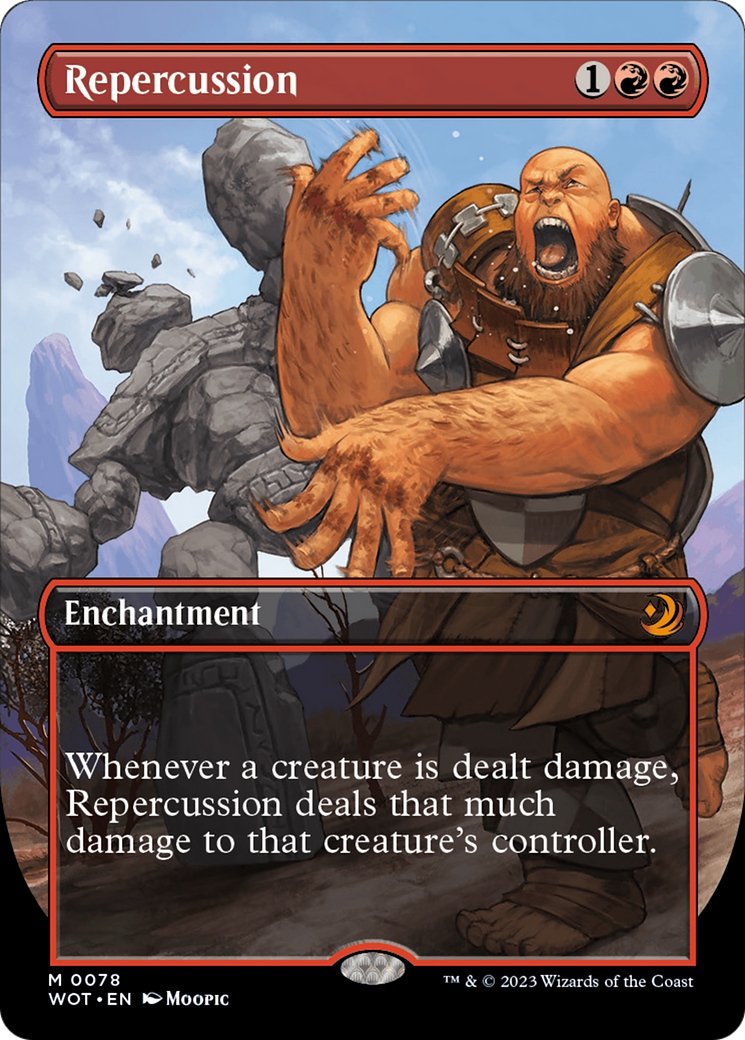 Repercussion (Anime Borderless) [Wilds of Eldraine: Enchanting Tales] | Gate City Games LLC