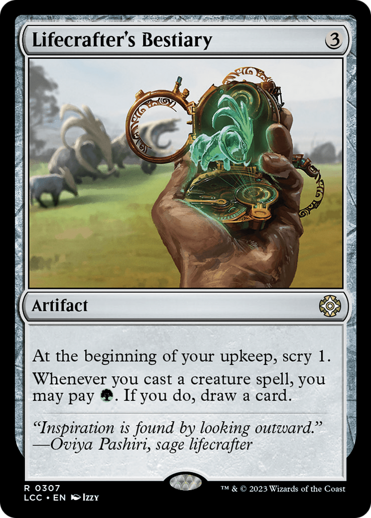 Lifecrafter's Bestiary [The Lost Caverns of Ixalan Commander] | Gate City Games LLC