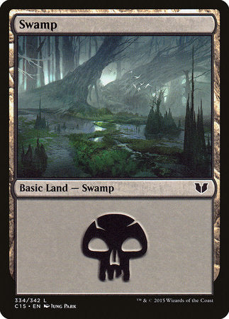 Swamp (334) [Commander 2015] | Gate City Games LLC