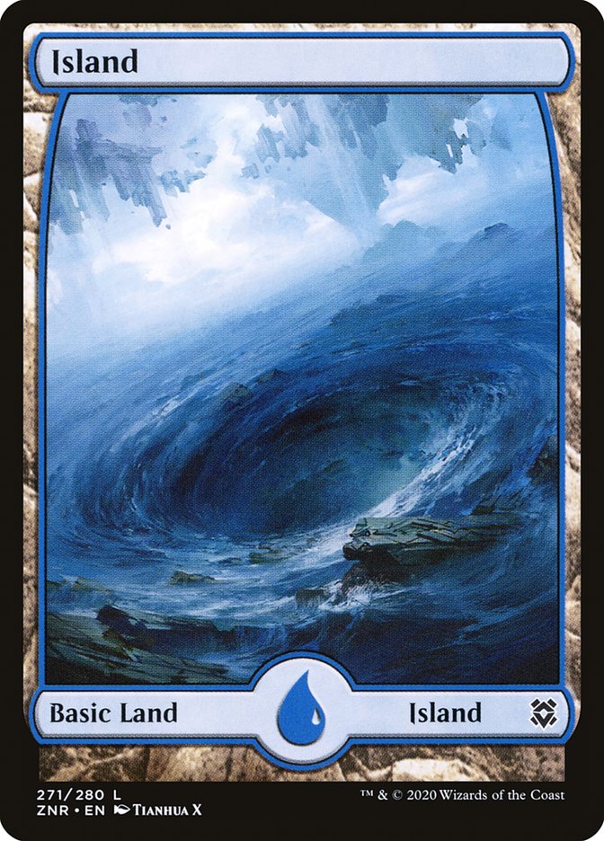 Island (271) [Zendikar Rising] | Gate City Games LLC