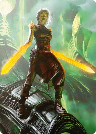 Nahiri, the Unforgiving Art Card [Phyrexia: All Will Be One Art Series] | Gate City Games LLC