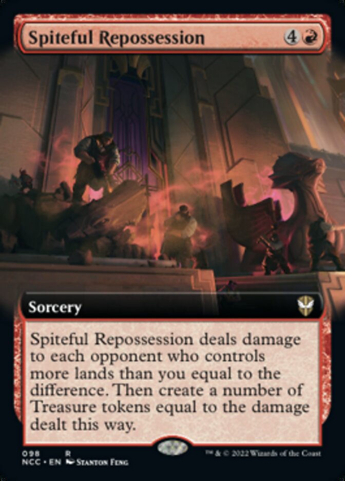 Spiteful Repossession (Extended Art) [Streets of New Capenna Commander] | Gate City Games LLC