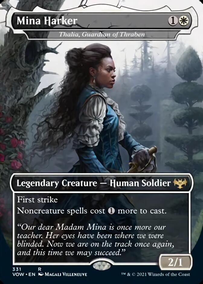 Thalia, Guardian of Thraben - Mina Harker [Innistrad: Crimson Vow] | Gate City Games LLC