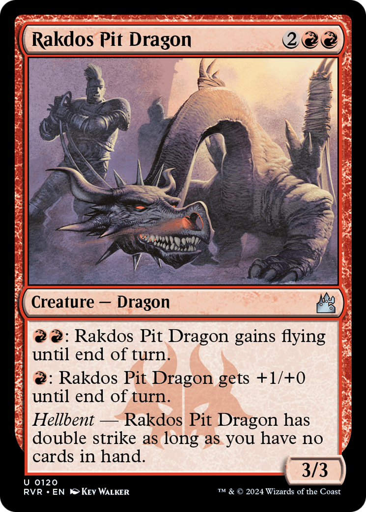 Rakdos Pit Dragon [Ravnica Remastered] | Gate City Games LLC