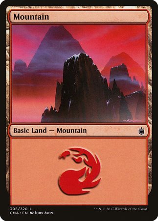 Mountain (305) [Commander Anthology] | Gate City Games LLC