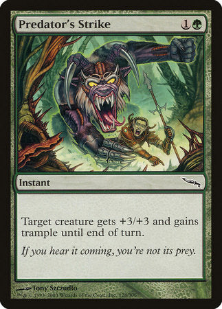 Predator's Strike [Mirrodin] | Gate City Games LLC
