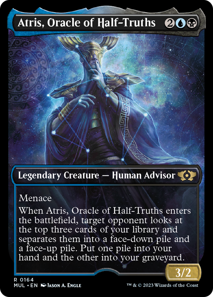 Atris, Oracle of Half-Truths (Halo Foil) [Multiverse Legends] | Gate City Games LLC