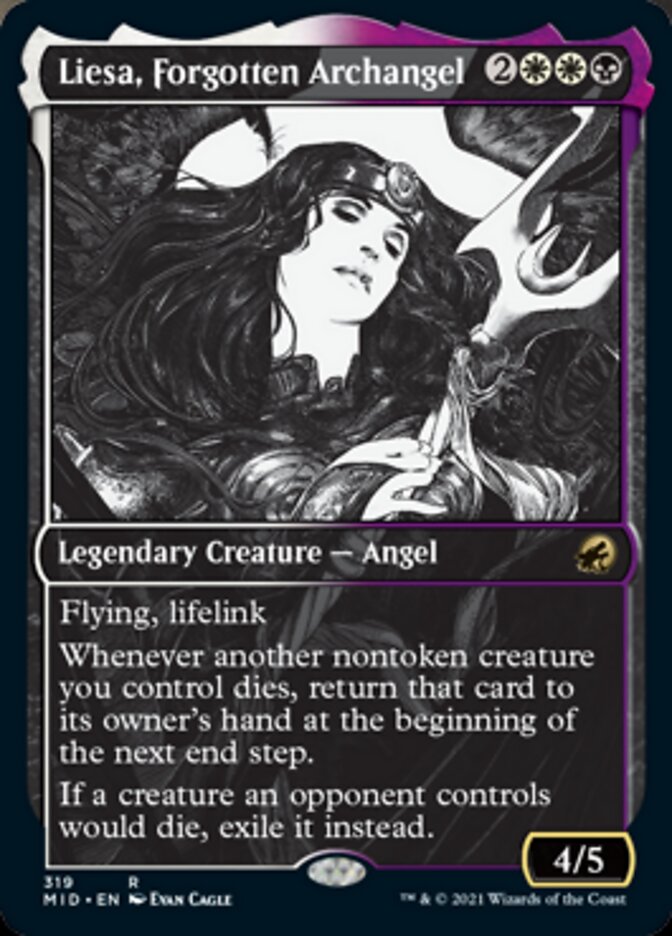 Liesa, Forgotten Archangel (Showcase Eternal Night) [Innistrad: Midnight Hunt] | Gate City Games LLC