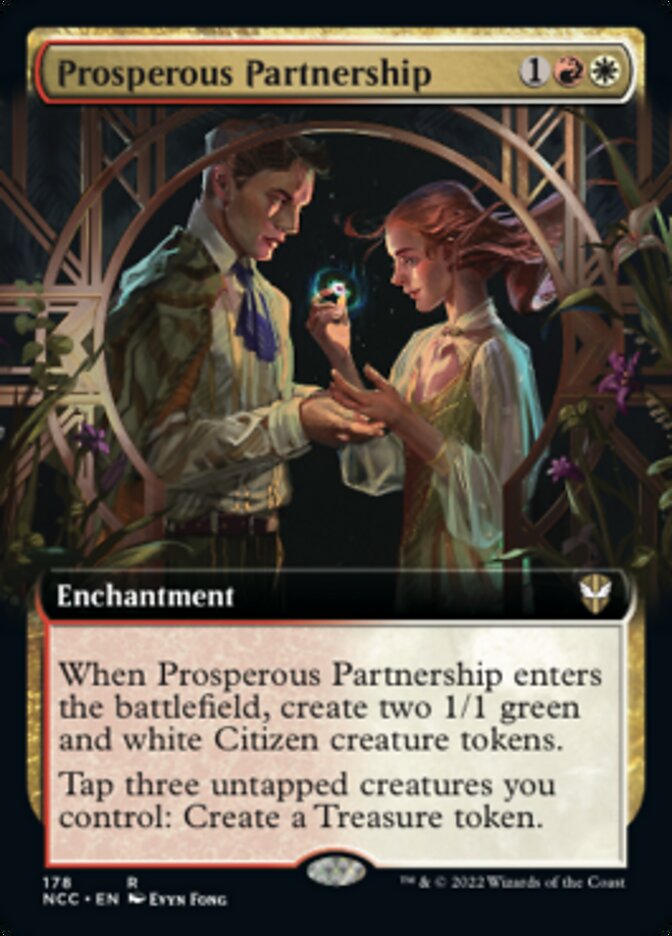 Prosperous Partnership (Extended Art) [Streets of New Capenna Commander] | Gate City Games LLC