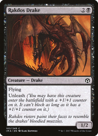 Rakdos Drake [Iconic Masters] | Gate City Games LLC