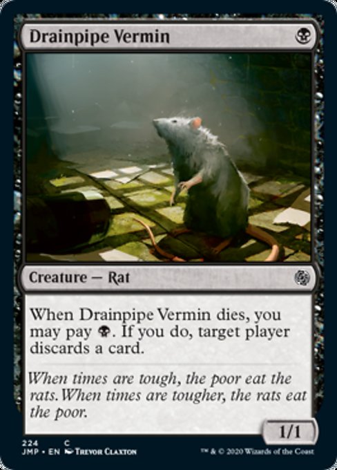 Drainpipe Vermin [Jumpstart] | Gate City Games LLC