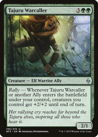 Tajuru Warcaller [Battle for Zendikar] | Gate City Games LLC