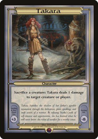 Takara (Oversize) [Vanguard Series] | Gate City Games LLC