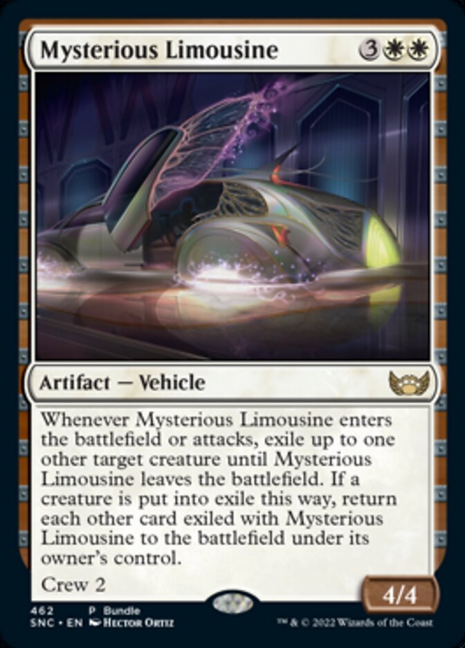 Mysterious Limousine (Bundle) [Streets of New Capenna] | Gate City Games LLC