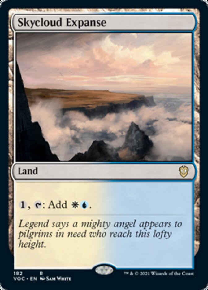 Skycloud Expanse [Innistrad: Crimson Vow Commander] | Gate City Games LLC