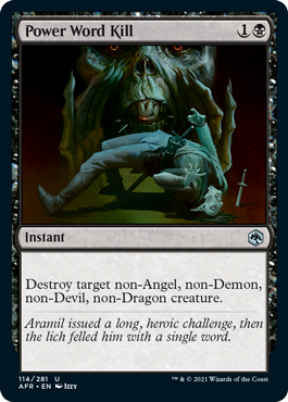 Power Word Kill [Dungeons & Dragons: Adventures in the Forgotten Realms] | Gate City Games LLC