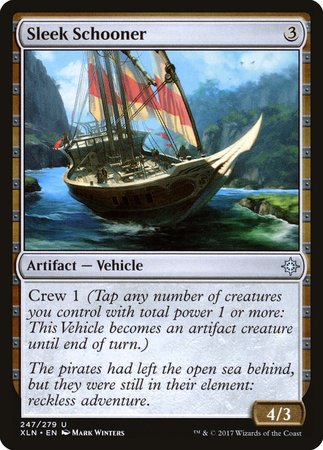Sleek Schooner [Ixalan] | Gate City Games LLC