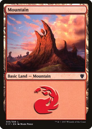 Mountain (305) [Commander 2017] | Gate City Games LLC