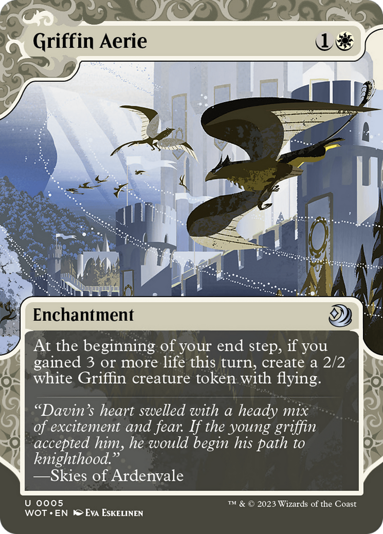 Griffin Aerie [Wilds of Eldraine: Enchanting Tales] | Gate City Games LLC