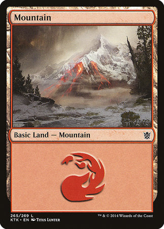 Mountain (265) [Khans of Tarkir] | Gate City Games LLC