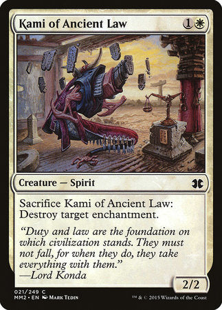 Kami of Ancient Law [Modern Masters 2015] | Gate City Games LLC