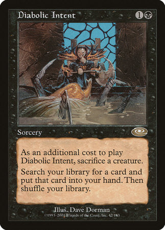 Diabolic Intent [Planeshift] | Gate City Games LLC