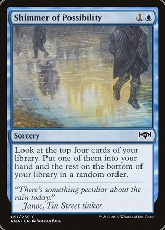 Shimmer of Possibility [Ravnica Allegiance] | Gate City Games LLC