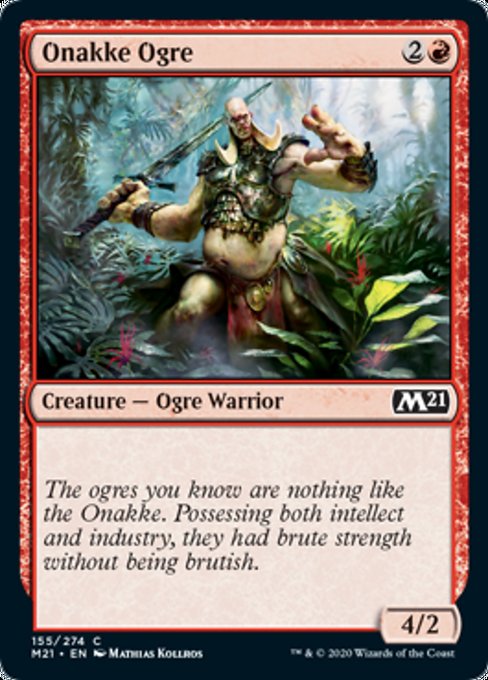 Onakke Ogre [Core Set 2021] | Gate City Games LLC