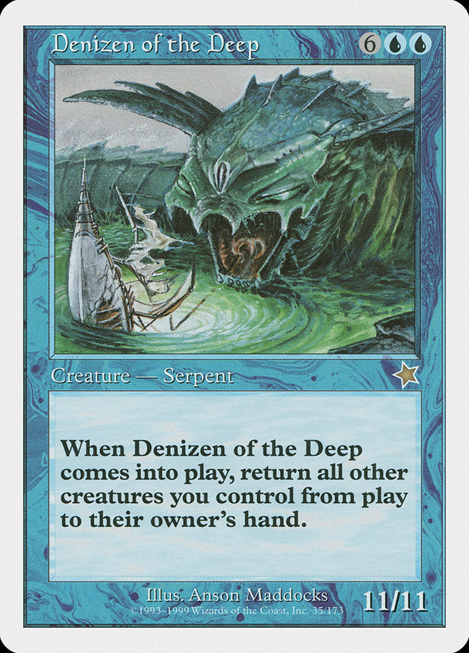 Denizen of the Deep [Starter 1999] | Gate City Games LLC