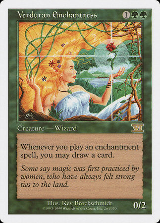 Verduran Enchantress [Classic Sixth Edition] | Gate City Games LLC