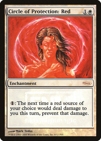 Circle of Protection: Red [Friday Night Magic 2005] | Gate City Games LLC