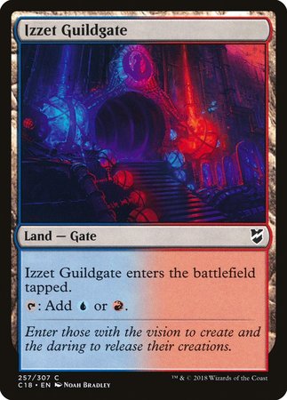 Izzet Guildgate [Commander 2018] | Gate City Games LLC