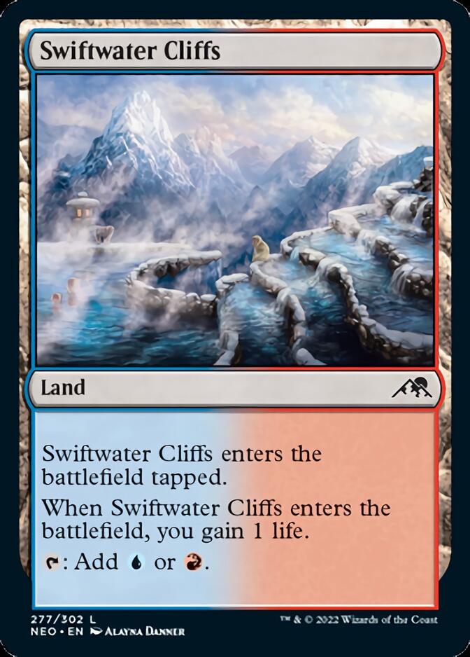 Swiftwater Cliffs [Kamigawa: Neon Dynasty] | Gate City Games LLC