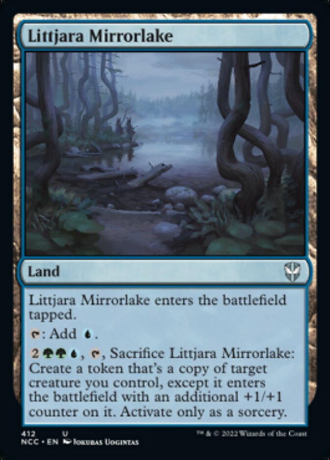 Littjara Mirrorlake [Streets of New Capenna Commander] | Gate City Games LLC