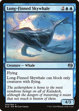 Long-Finned Skywhale [Kaladesh] | Gate City Games LLC